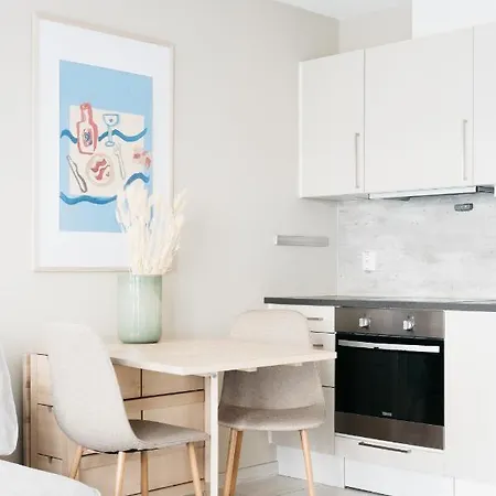 Urban - Scandinavian Comfort With French Balcony ברגן